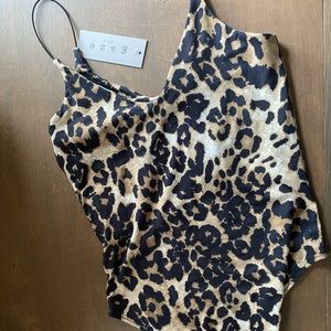 Cheetah print bodysuit